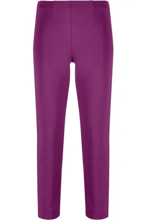 BLANCA Cropped bukser med mellemhøj talje