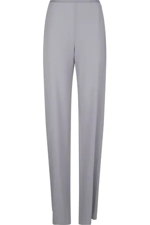 Emporio Armani Palazzo-bukser med cady-tekstur