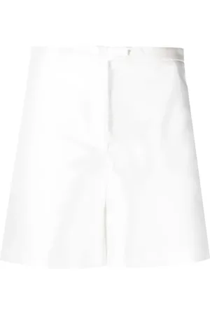 BLANCA Skræddersyede shorts med satin-finish