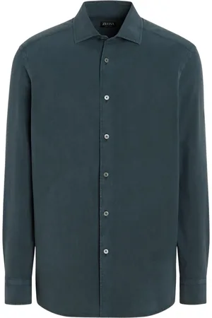 Ermenegildo Zegna Silkeskjorte