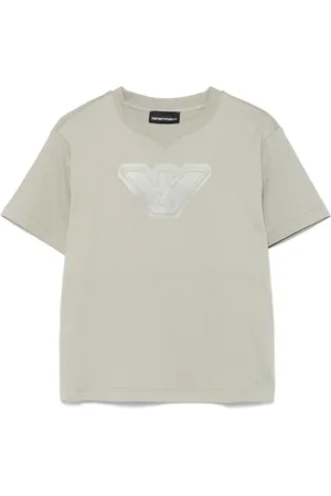Emporio Armani T-shirt med logostempel