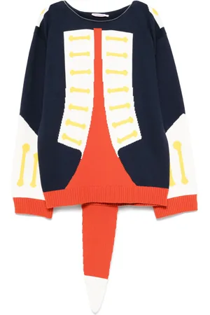 Charles Jeffrey Loverboy Sweater med dyretryk