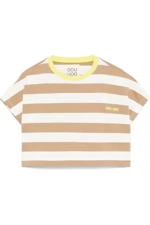 DOUUOD KIDS Stribet T-shirt