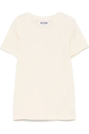 Moschino T-shirt med jacquard-logo