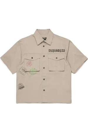 Dsquared2 Skjorte med logotryk