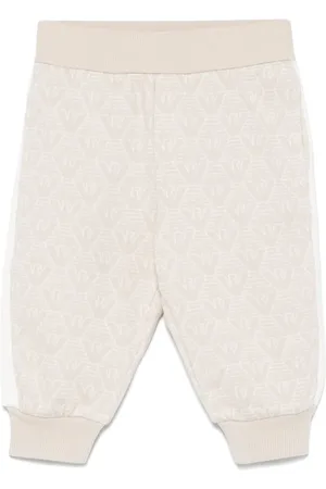 Emporio Armani Joggingbukser med logo-jacquard