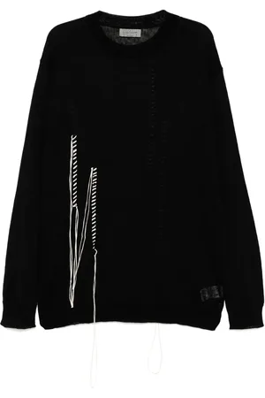 YOHJI YAMAMOTO Trøje med rund hals
