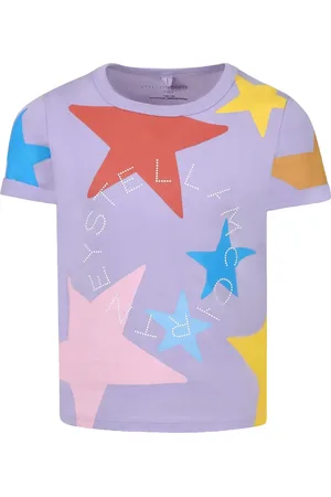 Stella McCartney T-shirt med stjernetryk