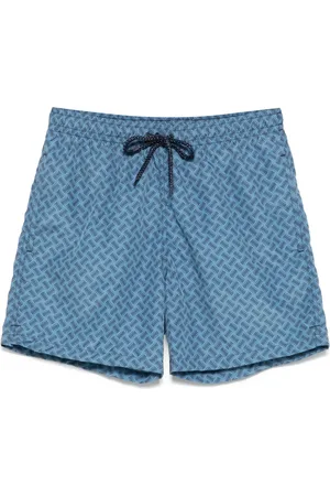 DRUMOHR Badeshorts med mønstret monogram