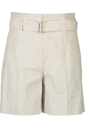 Brunello Cucinelli Skræddersyede shorts med bælte