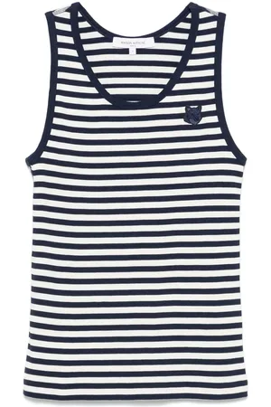 Maison Kitsuné Bold Fox Head tanktop med mærke