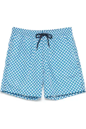 DRUMOHR Badeshorts med mønstret monogram
