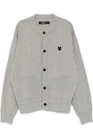 SONGZIO Sømløs cardigan med emblem