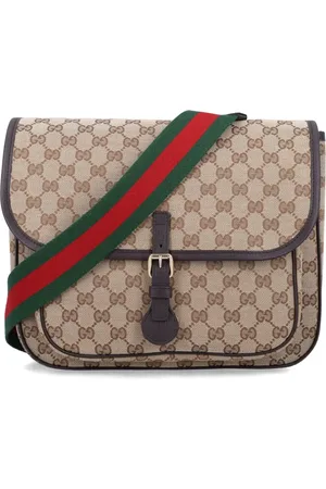Gucci GG messenger-taske i lærred
