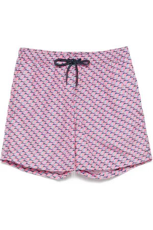 DRUMOHR Badeshorts med fisketryk