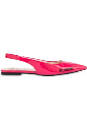 Moschino Ballerinaer med logotryk