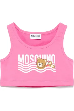 Moschino Top med logotryk