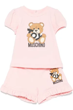 Moschino Shortssæt med bamsetryk