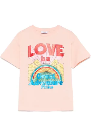Pinko T-shirt med grafisk tryk