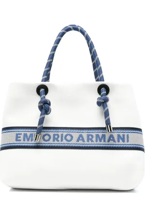Emporio Armani Tote med logobroderi