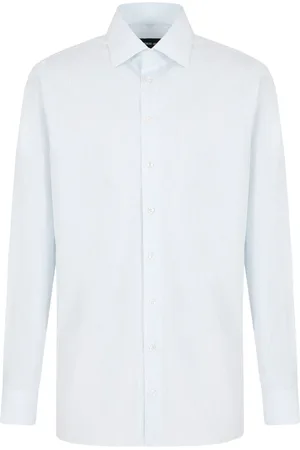 Giorgio Armani Mikro-stribet skjorte