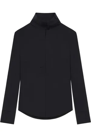 Courrèges Bluse med tørklædedetalje