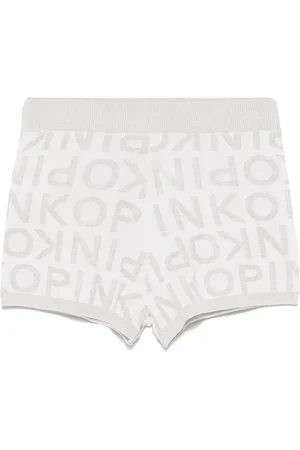 Pinko Shorts med jacquard-logo