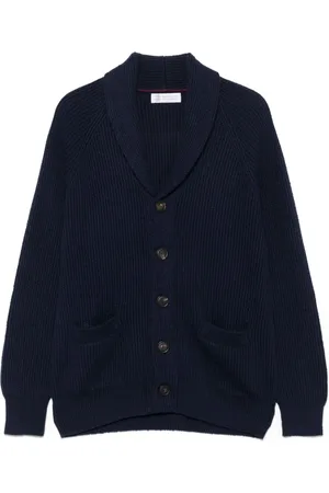 Brunello Cucinelli Ribstrikket cardigan