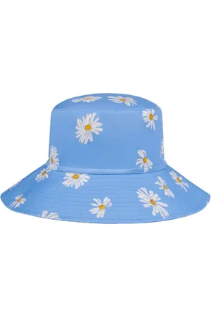 Moschino Bøllehat med marguerit-tryk