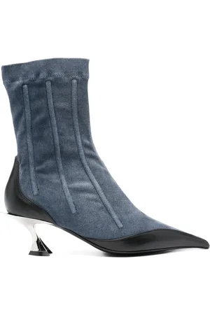 MUGLER 55 mm denimstøvler