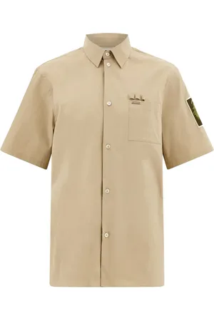 Salvatore Ferragamo Skjorte med knapper og logomærke