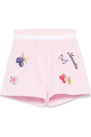 MONNALISA Shorts med krystaludsmykning