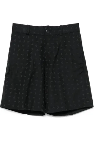 Emporio Armani Shorts med monogram-jacquard