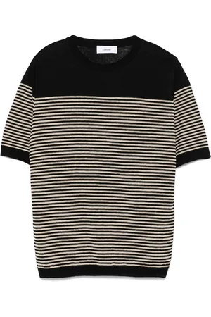 LARDINI Finstrikket T-shirt