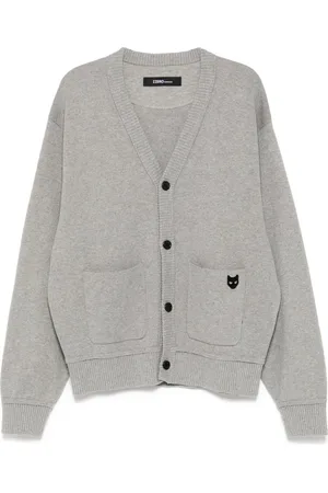 SONGZIO Sømløs cardigan med emblem