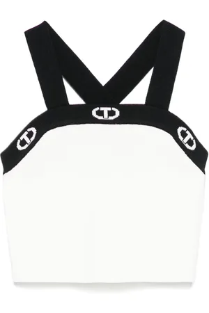Twin-Set Ribstrikket top