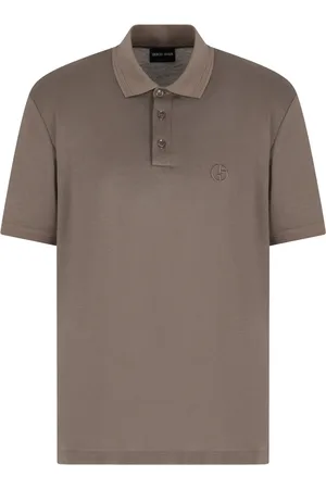 Giorgio Armani Polo med broderet logo