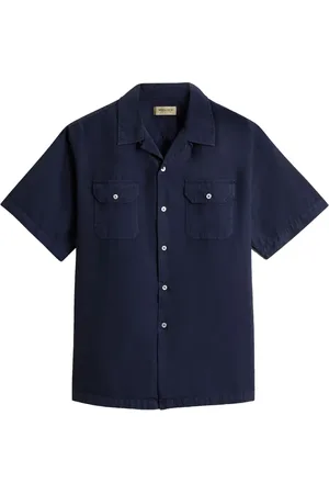 Woolrich Skjorte med brystlomme og knapper