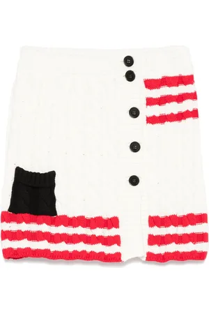 Msgm Kort kabelstrikket nederdel