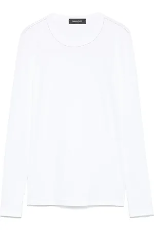 Fabiana Filippi Filo T-shirt med diamantdetalje