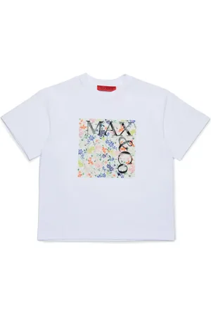 MAX&Co. Kids T-shirt med boks-logotryk