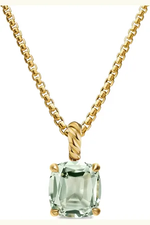 David Yurman Marbella™ prasiolit-vedhæng i 18 karat guld