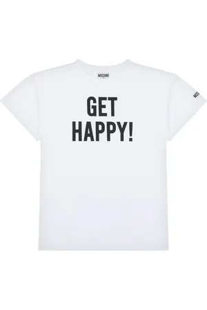 Moschino T-shirt med slogantryk