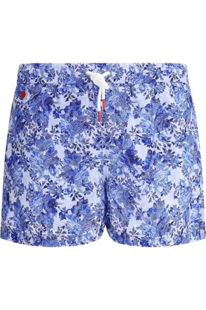 Kiton Badeshorts med paisleytryk