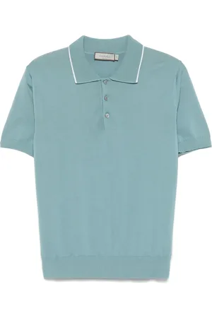 CANALI Finstrikket polo
