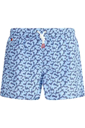 Kiton Badeshorts med grafisk tryk