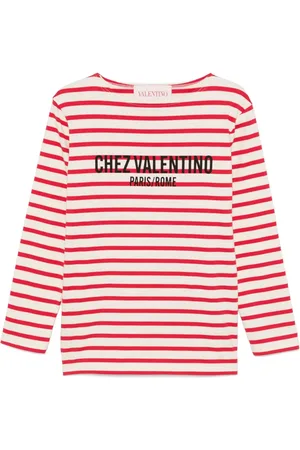 VALENTINO GARAVANI Stribet T-shirt
