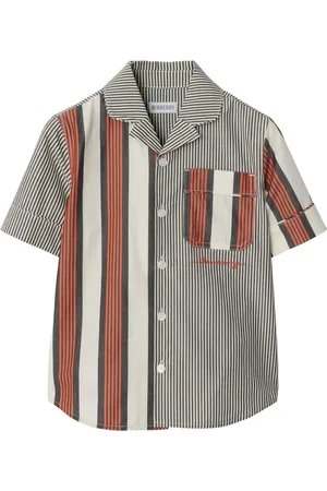 Burberry Tofarvet skjorte med striber