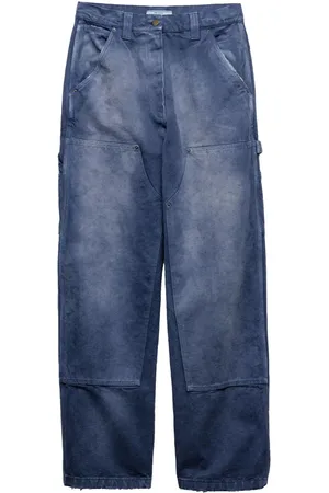 Prada Cargo-bukser med trekantet logo