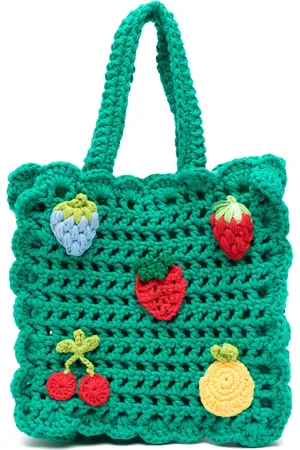 Stella McCartney Hæklet skuldertaske
